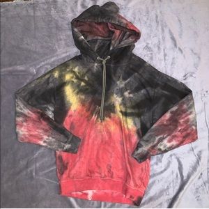 Zara Tie Dye sweatshirt hoodie